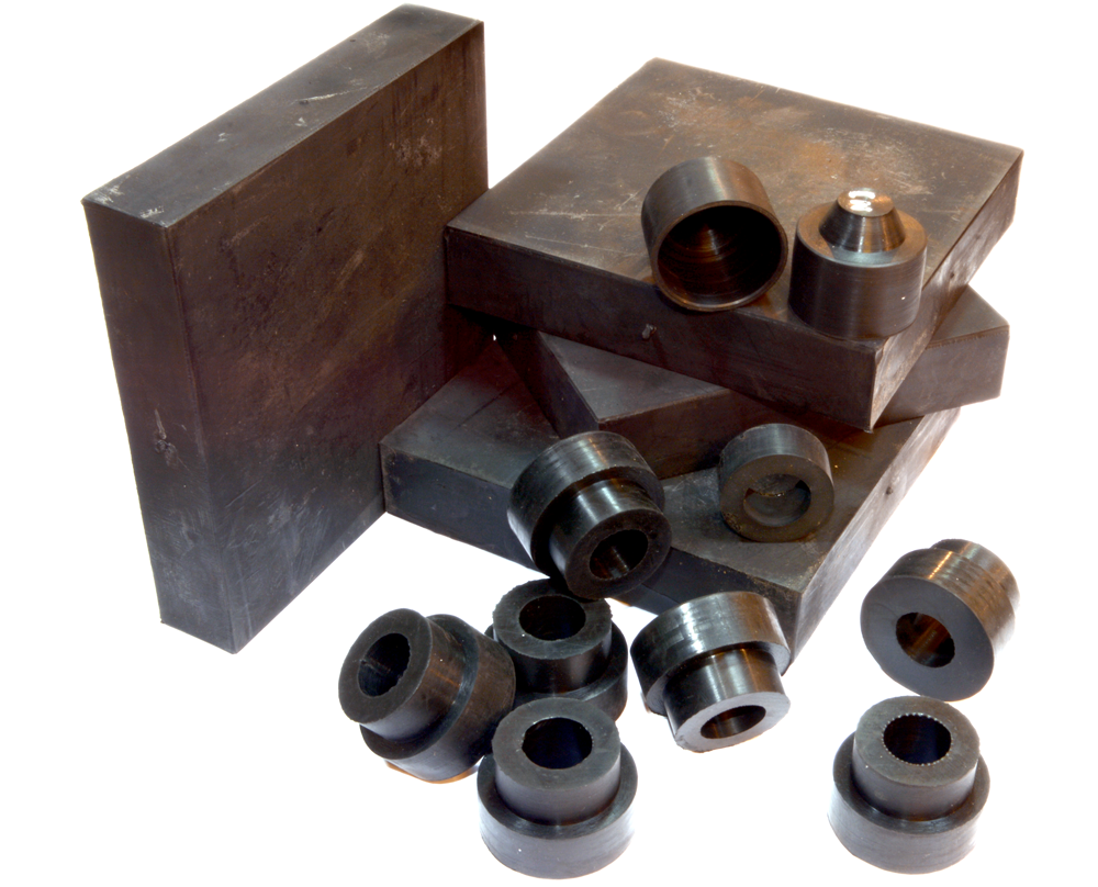 Support and anti-vibration wedges for machines
