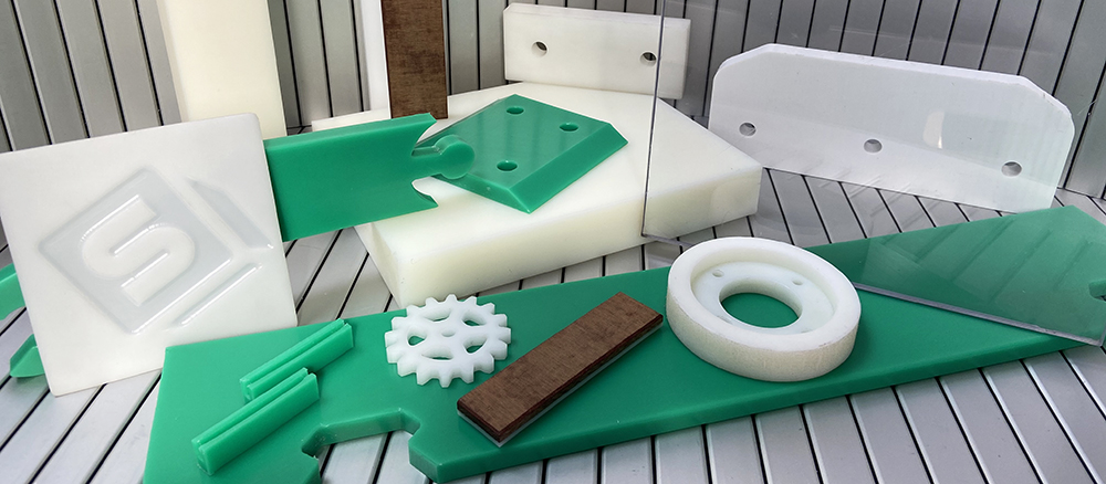 Technical plastics: Acetal resin, Polyamide, Arnite, Polyethylene, Polycarbonate, Teflon, Bakelite